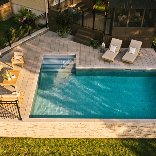 PISCINE CREUSÉE TRÉVI PRESTIGE EXPOSÉE