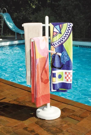Porte-serviettes de piscine Porte-serviettes mural extérieur Porte