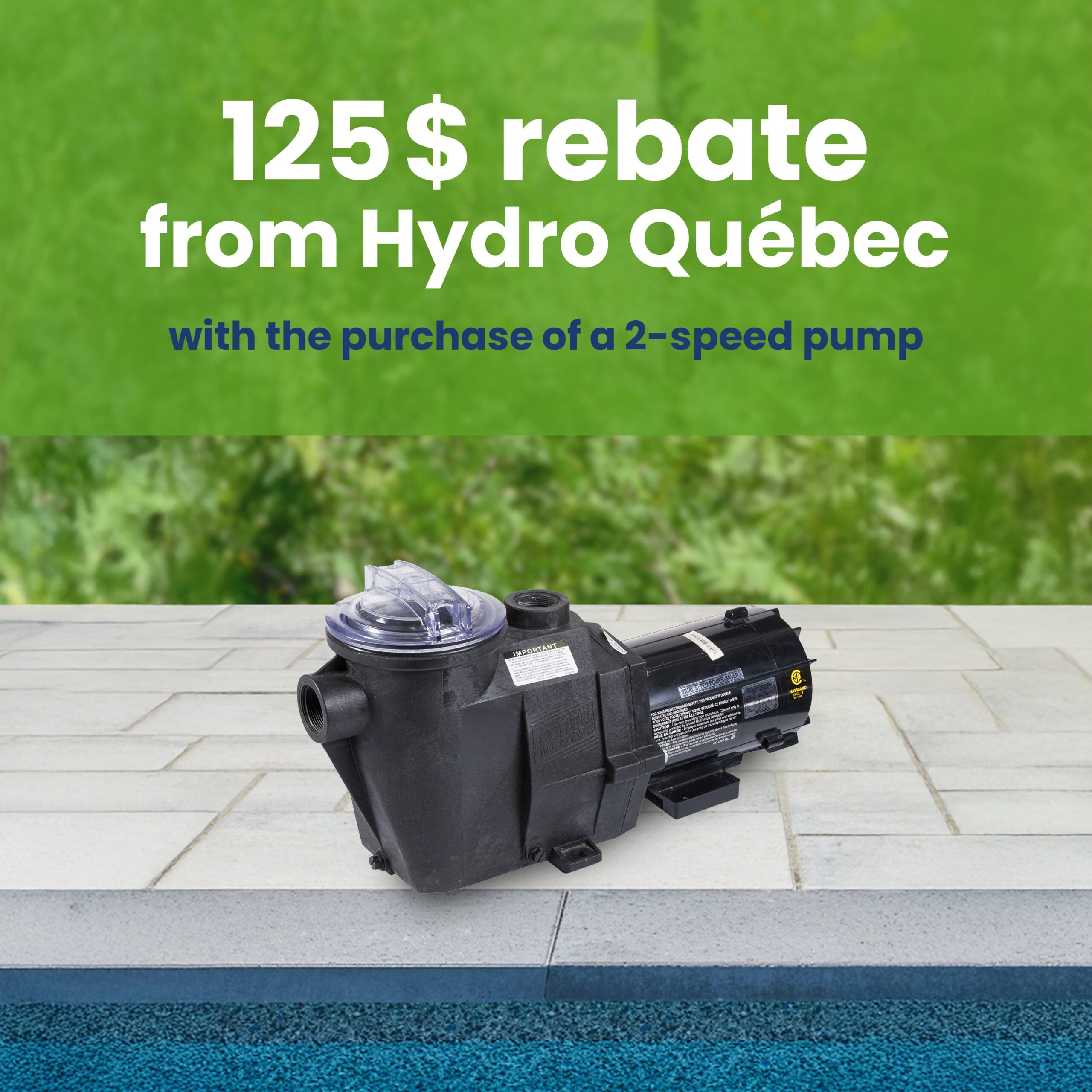 2 speeds pump