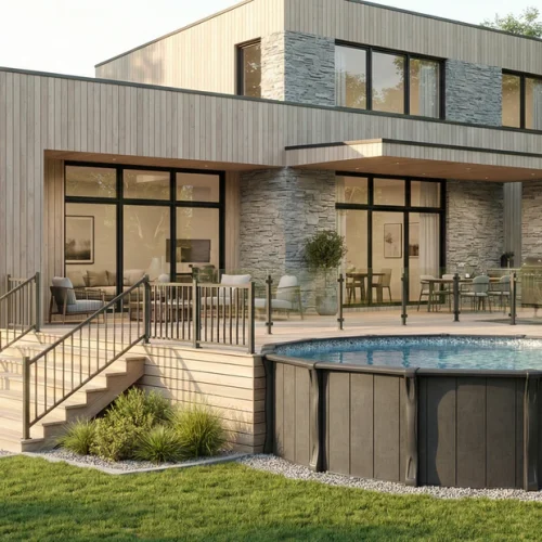 PISCINE HORS-TERRE TRÉVI ONYX